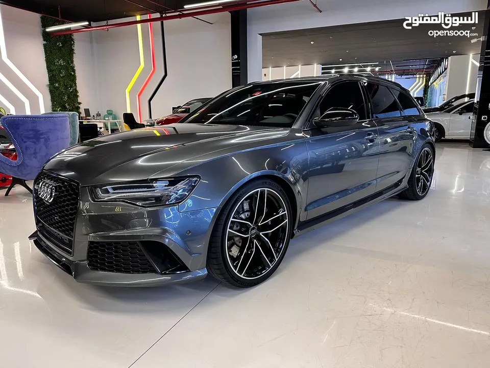 2016 Audi RS6 Station Wagon /GCC/ All Service History at ALNABOODA