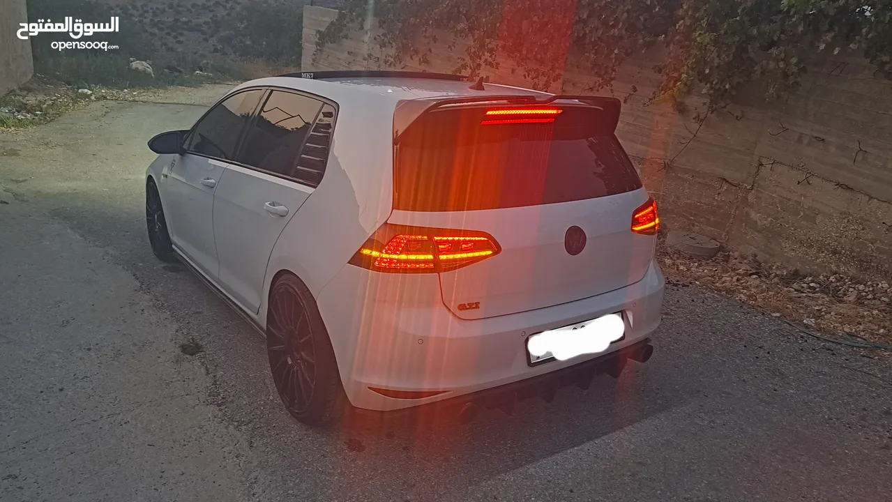 عرررض مغرري حرررق كااااش فقط ككاش golf gti mk7 2000 turbo 245 حصان  مش tsi