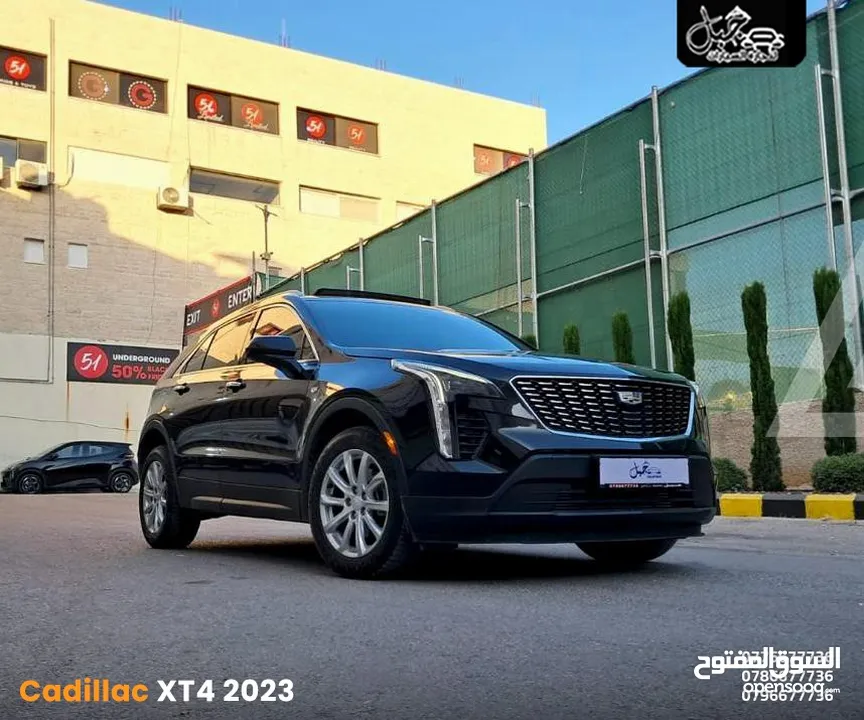 كاديلاك XT4 2023 اعلى صنف فحص كفالة الشركه كاش أو أقساط