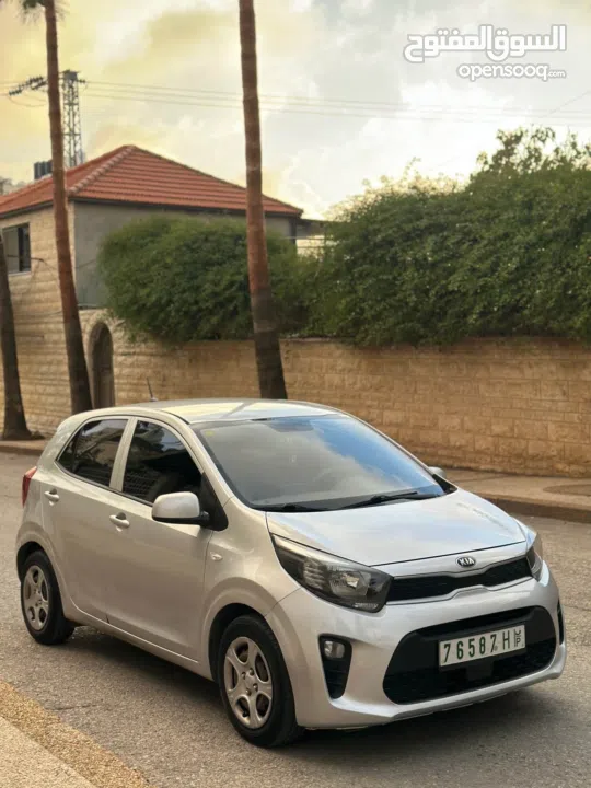 kia bekanto 2018 بالرخصة ترخيص تامين طويل