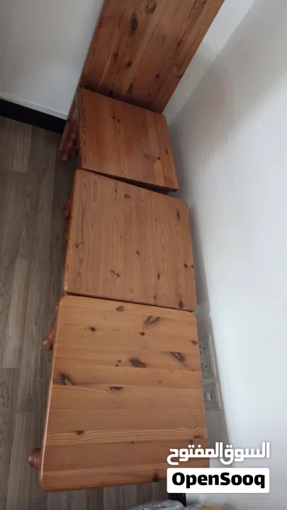 Oregan Pine TV Stand and side tables