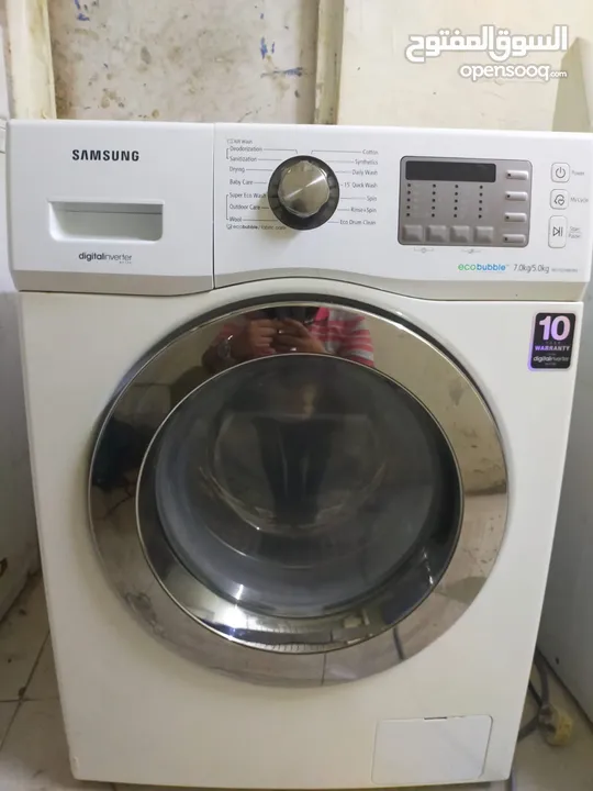 Samsung washer & dryer 7/5 kg