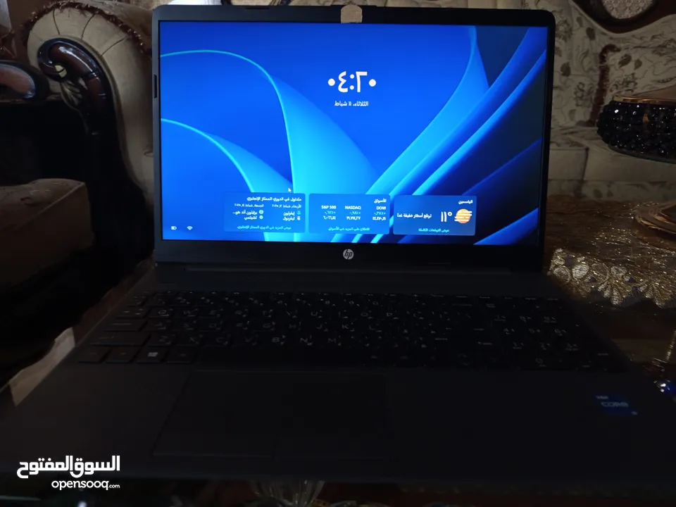 لابتوب HP 250 G8 شبه جديد  i5 الجيل 11  SSD 512  استعمال خفيف  اقرأ الوصف قبل التواصل