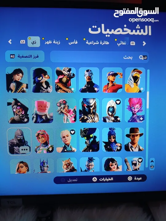 حساب فورت نايت شوف الوصف