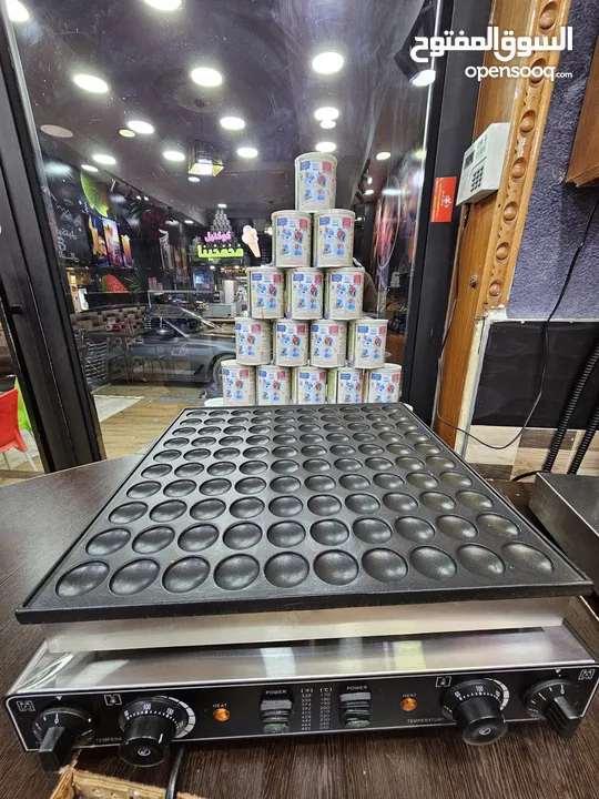 ماكينة ميني بان كيك 100 حبة مستعملة للبيع