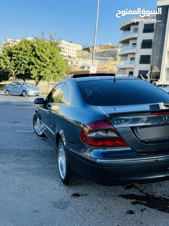 مرسيدس clk 2006 بحاله الشركه