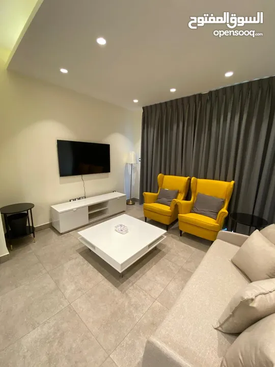Luxury furnished apartment for rent in Damac Abdali Tower. Amman Boulevard 212