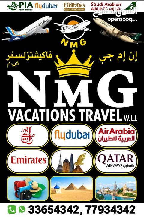 traveling tickets and hotel booking etc