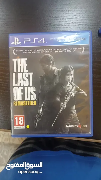 سي دي the last of us remastered ps4 بحالة ممتازة و يوجد تبديل