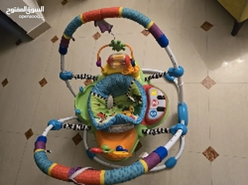 baby bouncer with toys