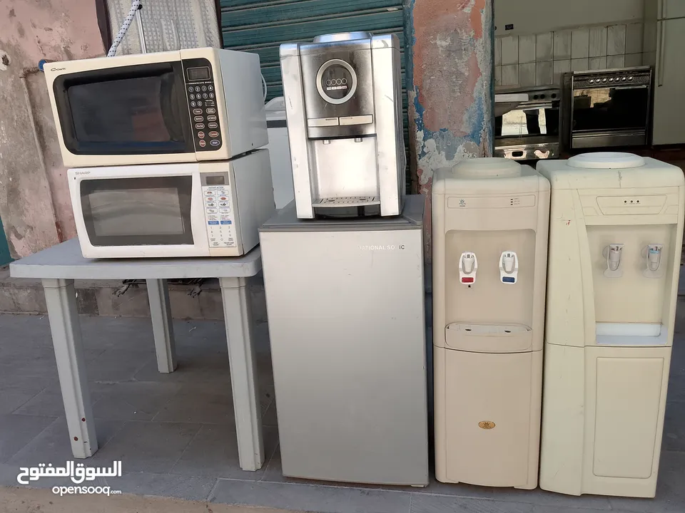 كولرات مياه عدة انواع وأحجام مختلفة وأسعار مناسبة تبريد ممتاز وتسخين سريع وعالفحص موجودات بالبقعة