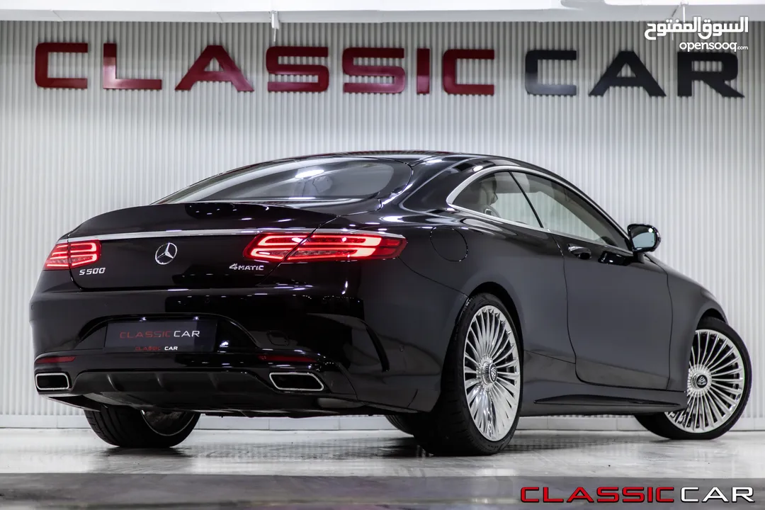 Mercedes S500 Coupe 2015 4matic   السيارة وارد الشركة و قطعت مسافة 20,000 كم فقط