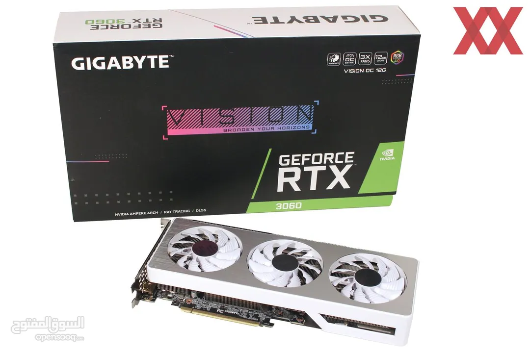 GeForce RTX 3060 VISION OC 12GB  كرت شاشه