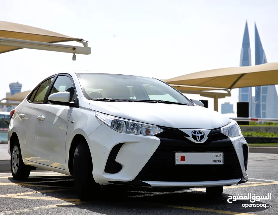 Toyota Yaris 2021 , Special Ramdan Offers , Single Owner , Cash 4500 , Installment Monthly 120 BD