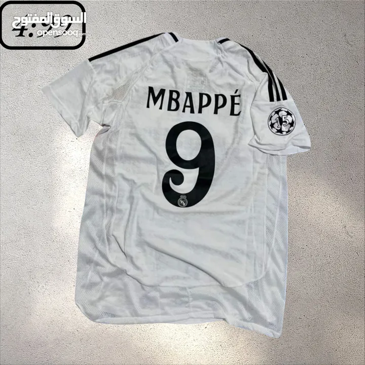 تيشيرت النادي الملكي مبابي صناعة مصرية خامة جيده جداً المقاسات    M  L  XL  XXL