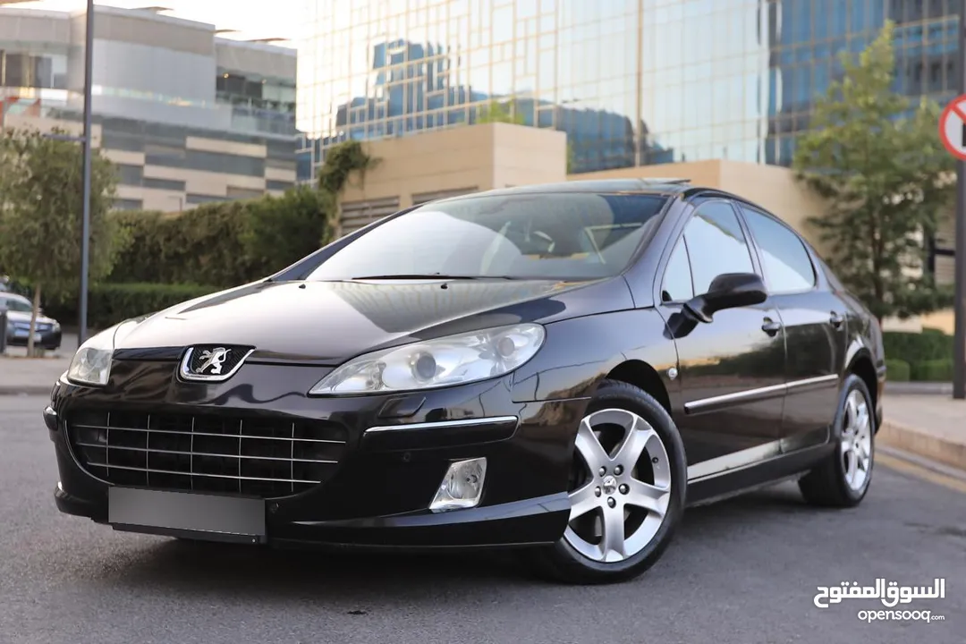 بيجو 407 موديل 2009 فل اوبشن اعلى مواصفات  3000 CC فحص كامل  7 جيد بدون ملاحظات قاطعه مسافه 112 الف