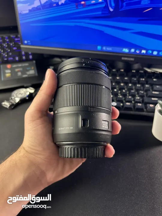 عدسة كانون Canon EF-S 18-135mm IS USM الإصدار الثاني من افضل العدسات بسعر حرق