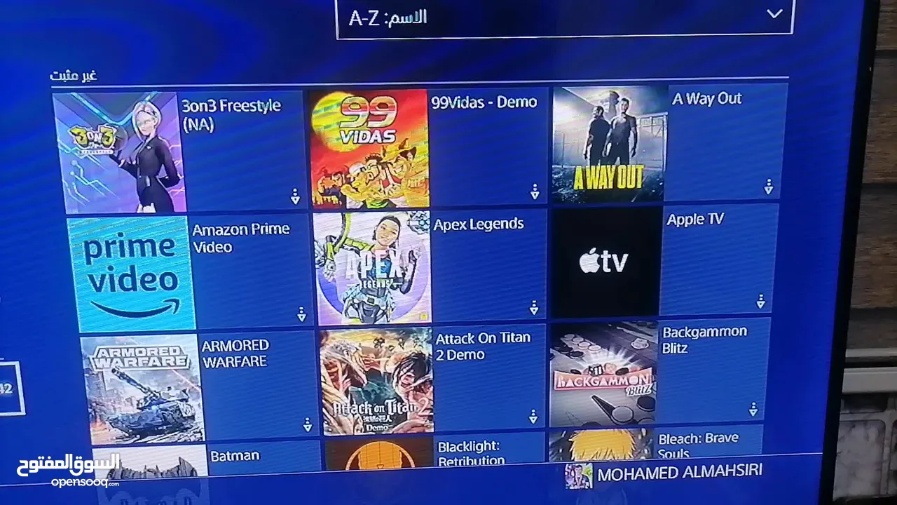 حساب PS4 GTA5+FIFA22+140لعبه