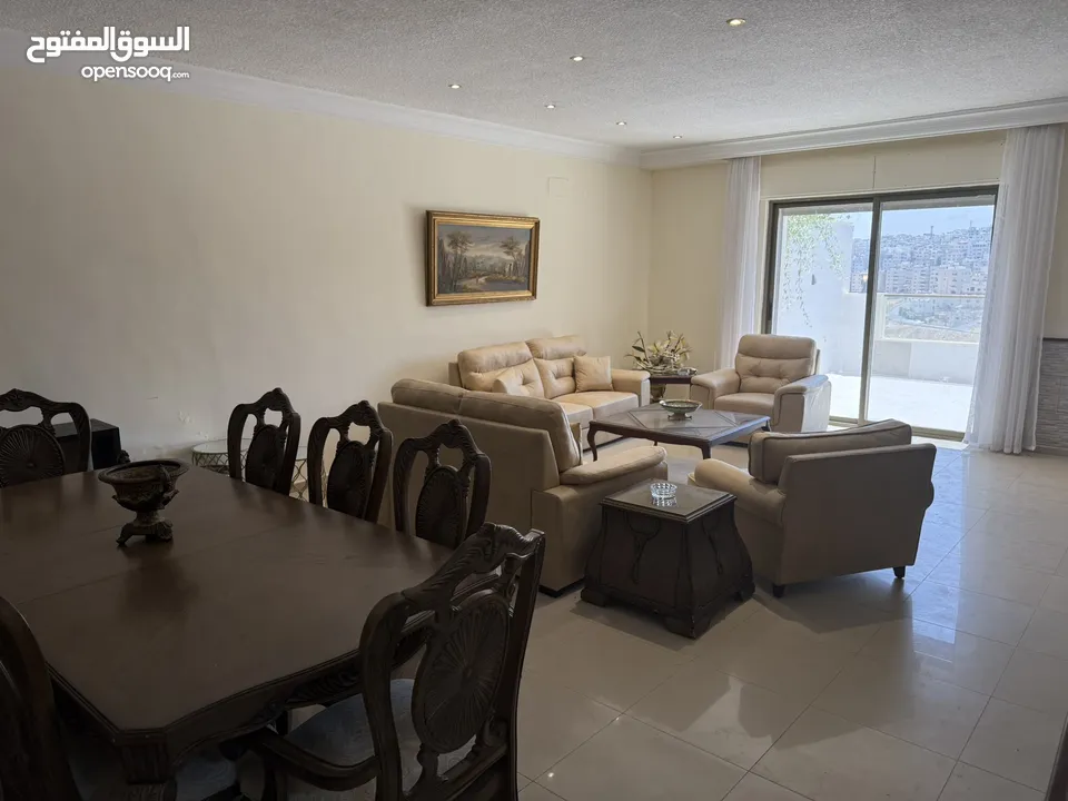 شقة مفروشة للإيجار furnished apartment in abdoun for rent