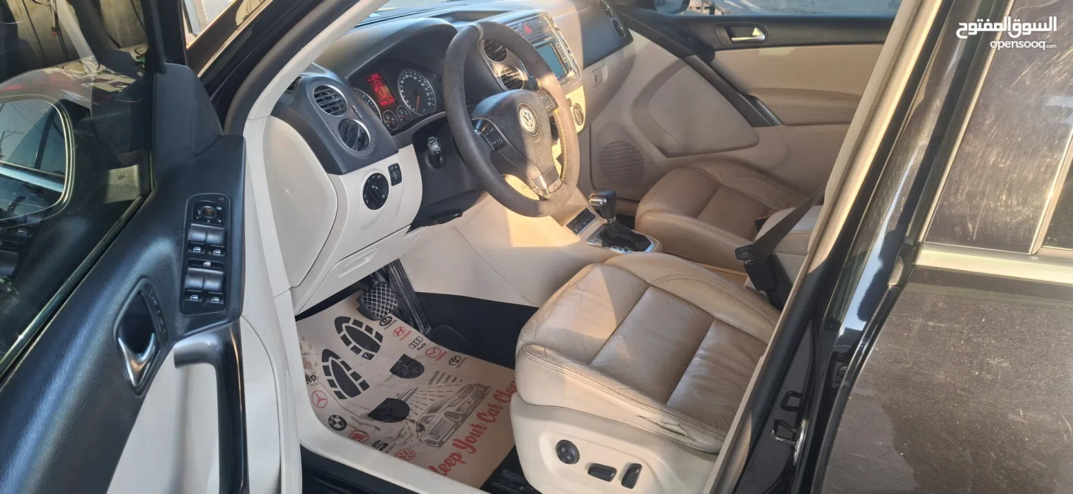 جيب تيجوان موديل 2010-اتومتيك-ماتور 2000تربوا -بنزين فل فل اضافات مع فتحة سقف بنوراما-فحص شركة ونخب