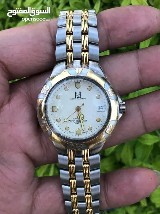 marco Valentino swiss made watch gold plate - (234246498) | السوق المفتوح