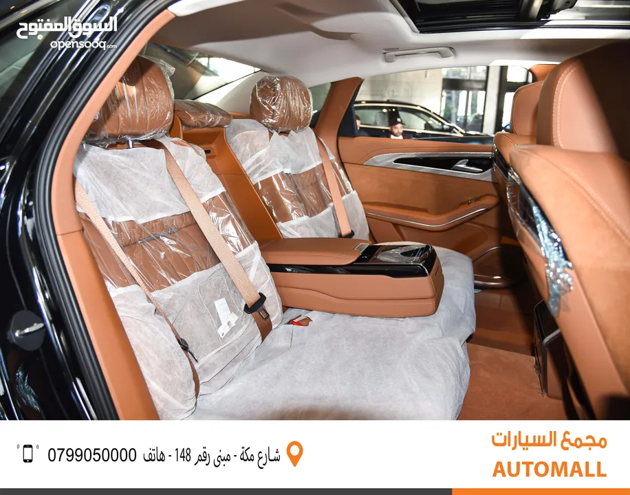 هونشي H9 مايلد هايبرد وارد وكفالة الوكالة 2023 Hongqi H9 45TD Mild Hybrid