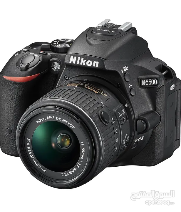 كاميرا نيكون nikon d5500 بحاله ممتازة
