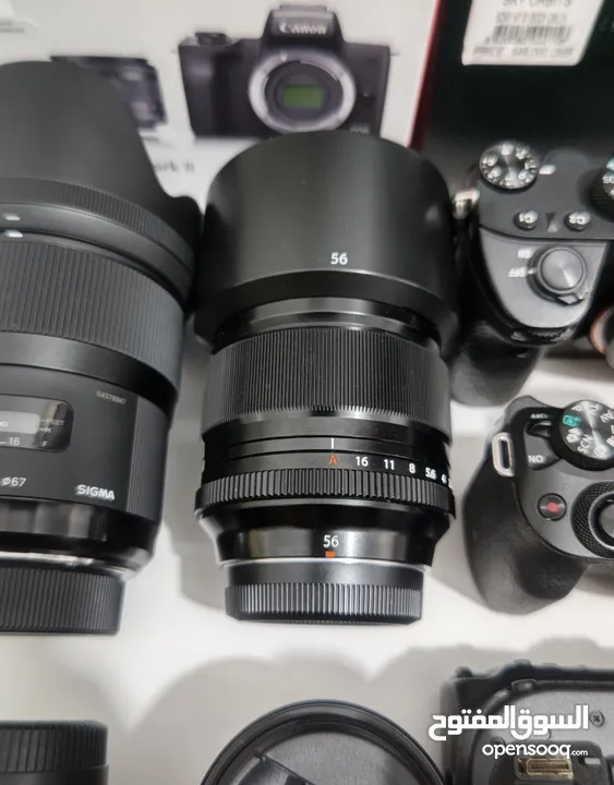 Sony a7III, M50 mark + kit lens, there is lens for Sony, Nikon, Fujifilm, Canon & other Item