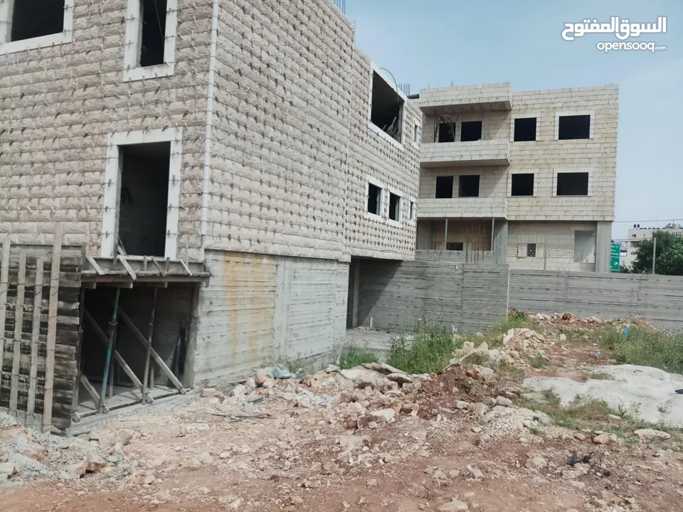 مخازن للإيجار+ باركينج+ طابق فوق المخازن  تصلح لمعارض (الموقع ممتاز ) يبعد عن دوار رافات 20متر