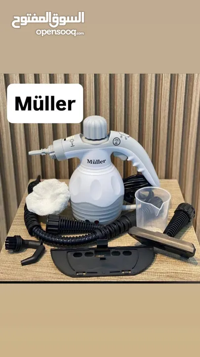 جهاز التنظيف بالبخار السفاح ماركة MÜLLER العالمية  أقوى جهاز بخار بالسوق  #مفعول_سحري في تنظيف