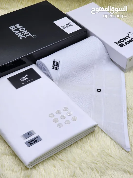 عرض خاص اطقم جديده اصدارات 2025 قماش مع الشماغ كارتير مونت بلانك اقنر جفنشي ملكي خاص مع المرفقات.