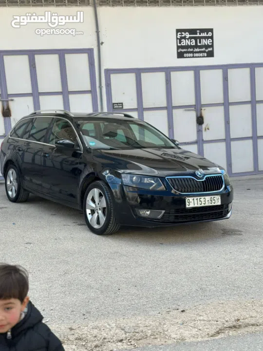 skoda اكتافيا 2014جير عادي