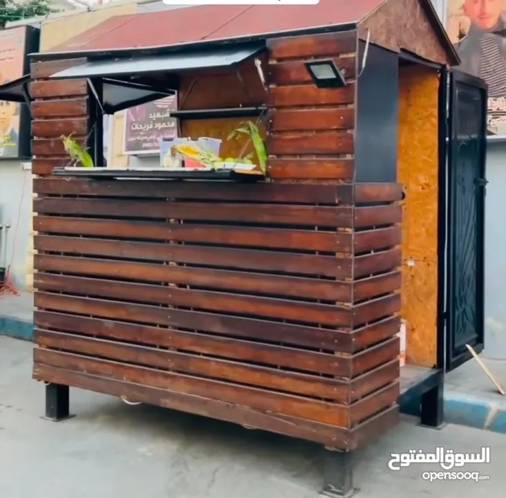 مطلوب كشك وجبات سريعه