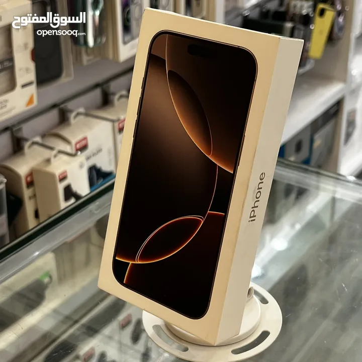 iPhone 16 Promax 256G New Middle East  Desert Titanium