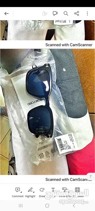 Top Brand Tom Ford and Guess Sun glasses with orignal box packing