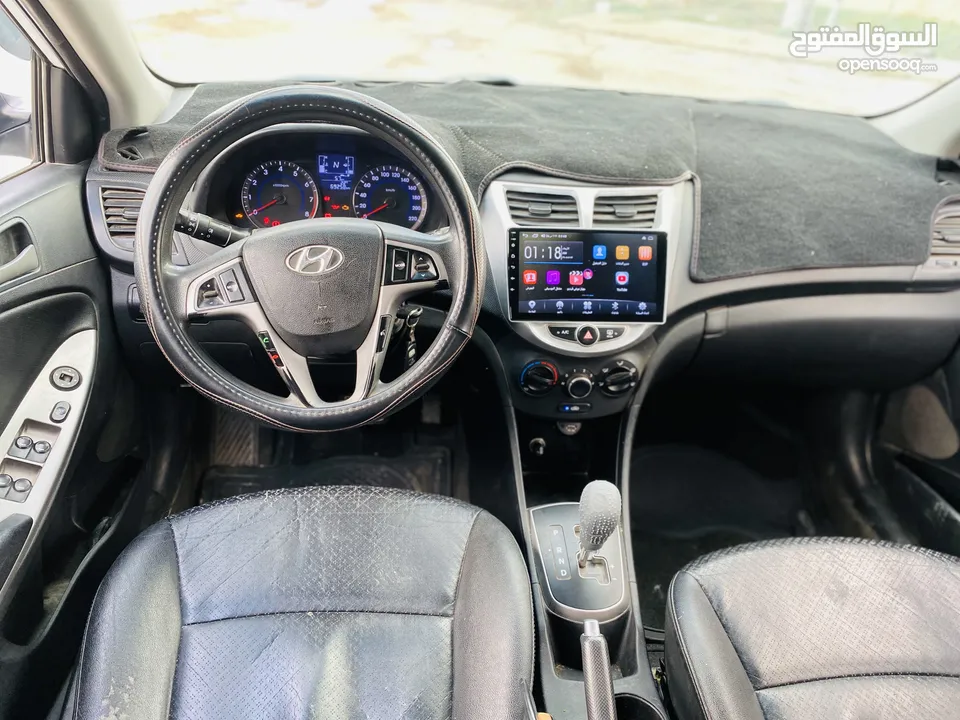 اكسنت 2015 بنزين 1600 4 غيار