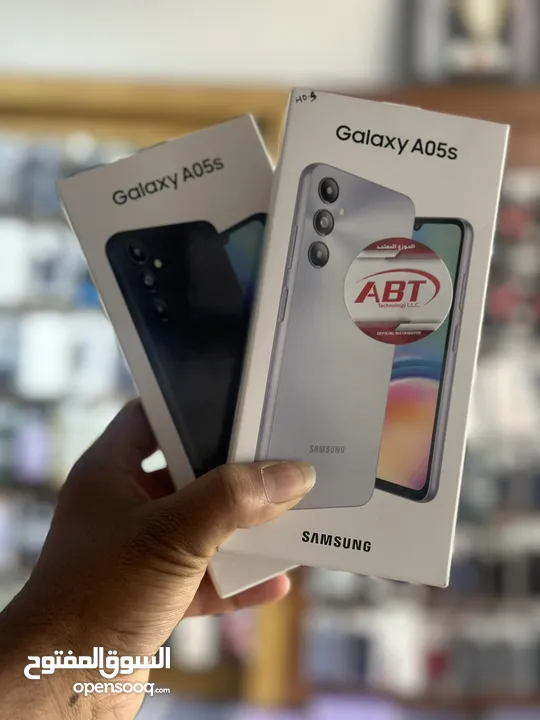 New Galaxy A05s 4+128Gb Black/White