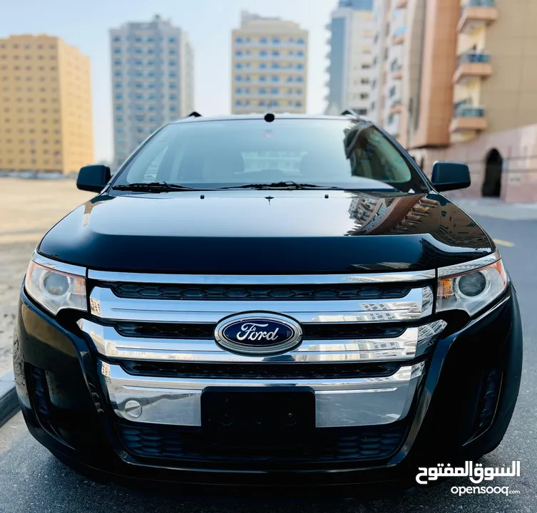 FORD EDGE 2014 BLACK GCC VIN 4001