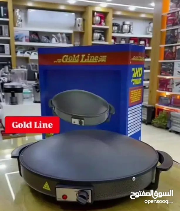 صاجية شراك وطابون Gold Line نظام يوفر توزيعًا موحدًا للحرارة في جميع أنحاء منطقة التحضير.