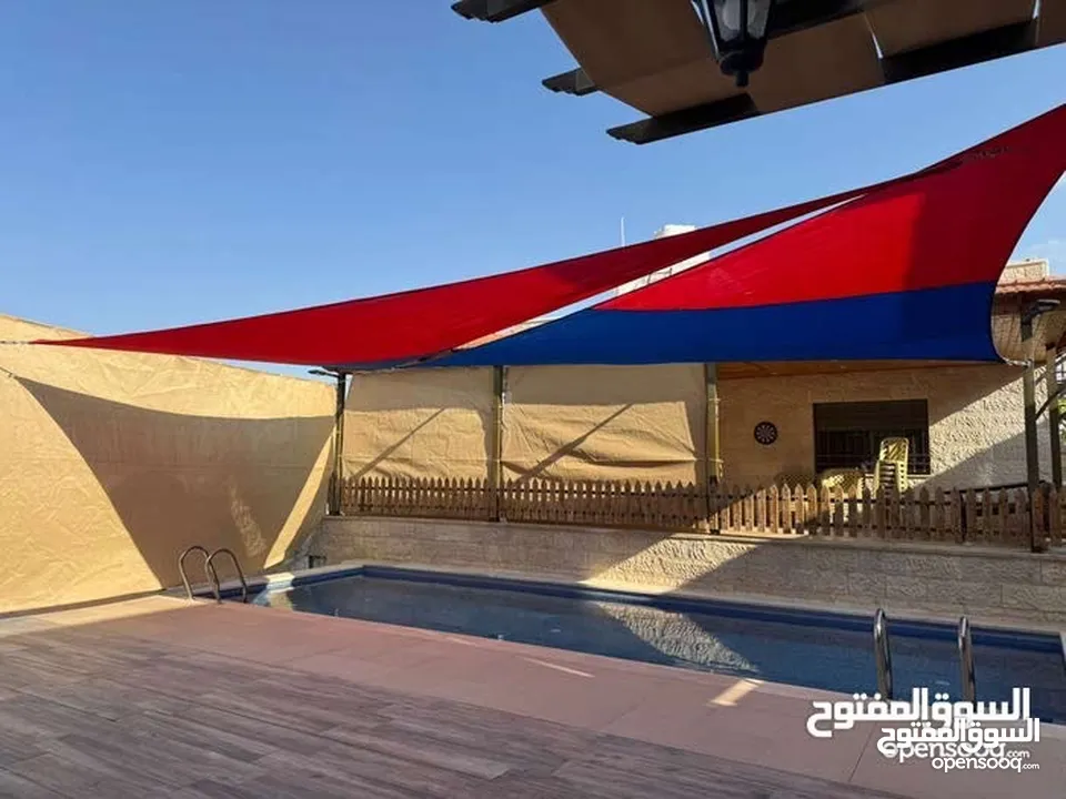 مزرعة وشاليه جنة النعيم بطريق المطار للايجار اليومي باسعار حرق و نظافة عاليه و مساحات كبيرة مع خدمات