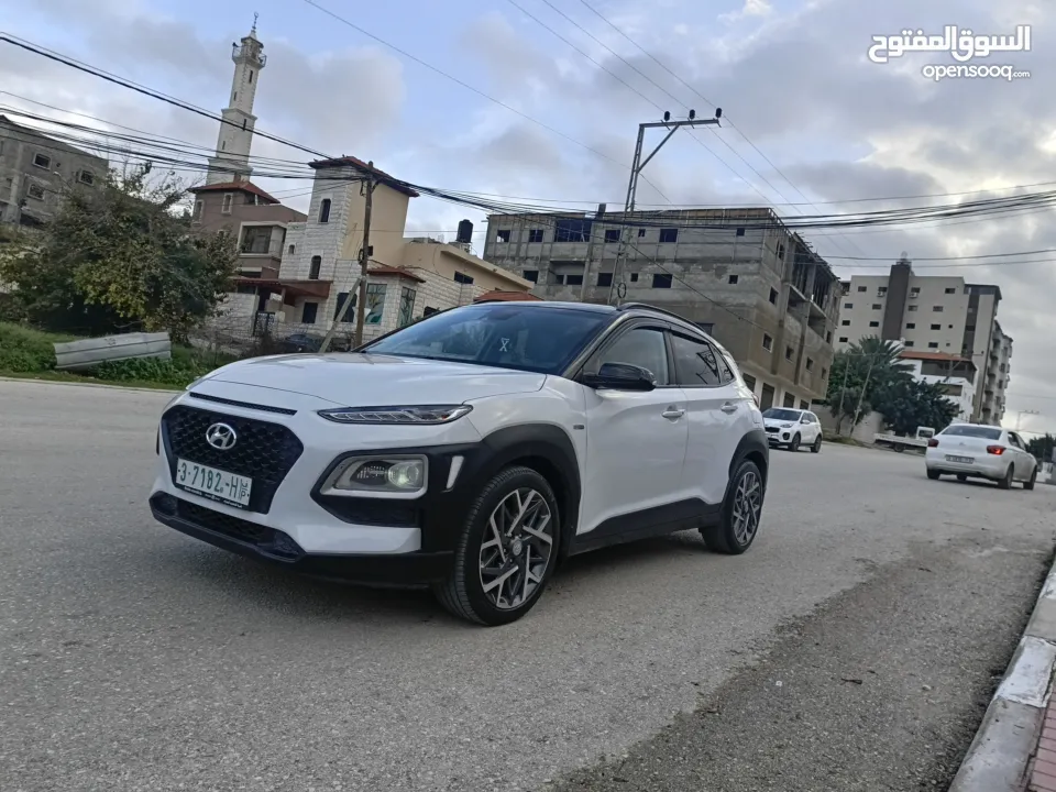 هونداي كونا هايبرد 2021 يد اولا بسعر حرق 89500 ألف نقدا البدل وارد منبدل