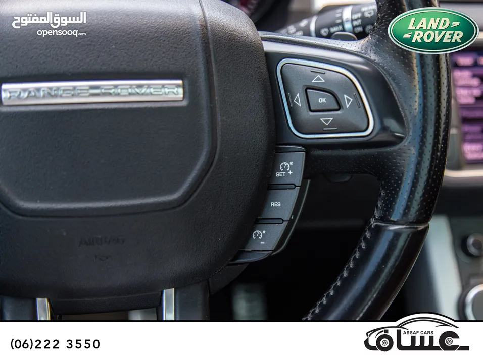 Range Rover Evoque 2013 Dynamic Edition   السيارة بحالة الوكالة و قطعت مسافة 86,000 كيلو متر