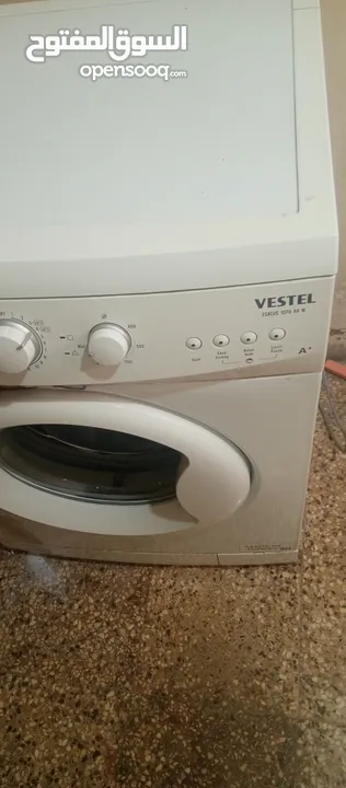 غساله فيستل تركيه بحاله جيده للبيع، شغاله ميه بالميه