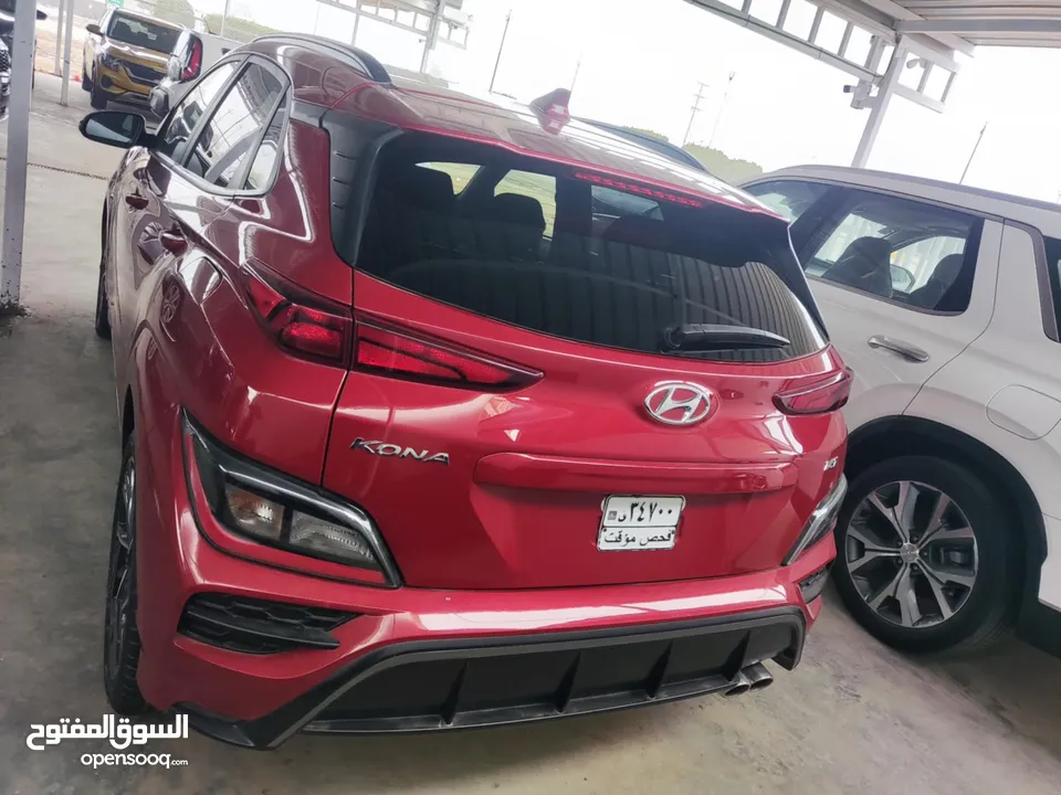 هونداي كونا ان لاين 2022  hyundai kona n line 2022