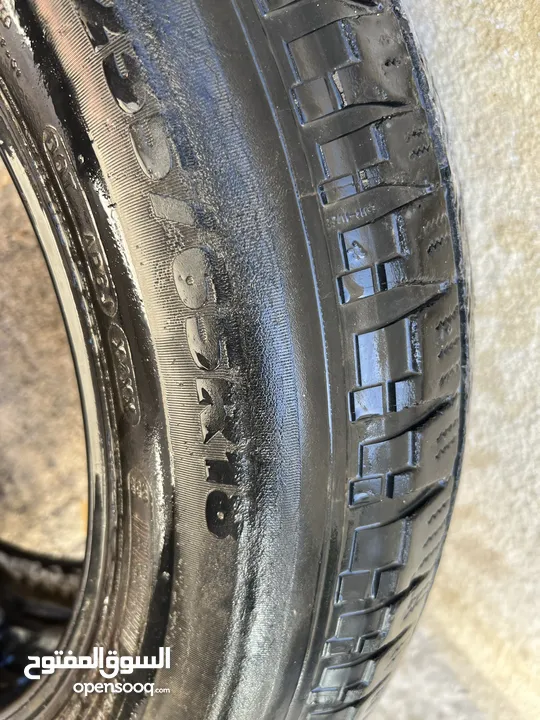 اطارات  عجال سيارة دبل كابين 6 A65size 18 أطارات. 235/65/18