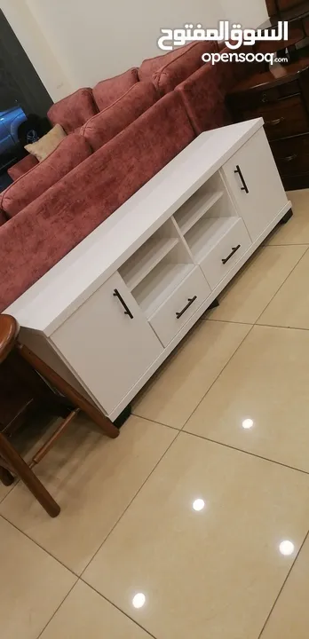 طاولة وسط و شاشة اطقم طربيزات