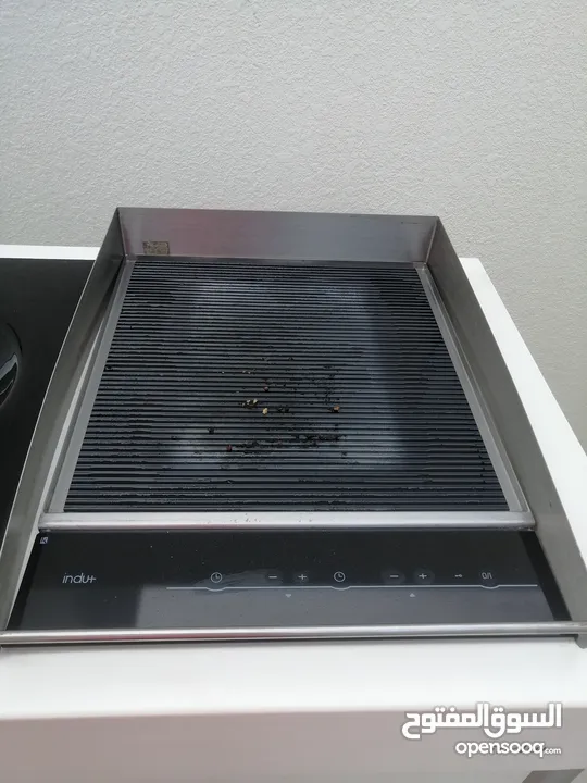 For sale, a grill with an electric cooker and a granite surface Specifications: Swiss brand, stainl