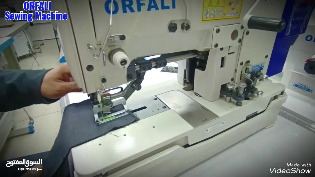 ماكينة عراوي ORFALI  buttonhole machine