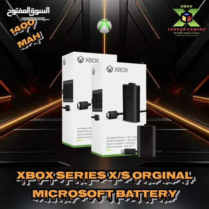 Xbox series x/s & one x/s Rechargeable Battery’s  بطاريات شحن خاصة بايادي تحكم إكس بوكس سيريس & ون