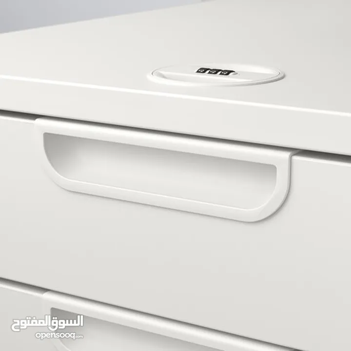 3  أدراج مع قفل ذكي - Drawer unit with smart lock